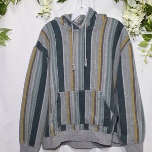 PacSun Multicolor Striped Hoodie
